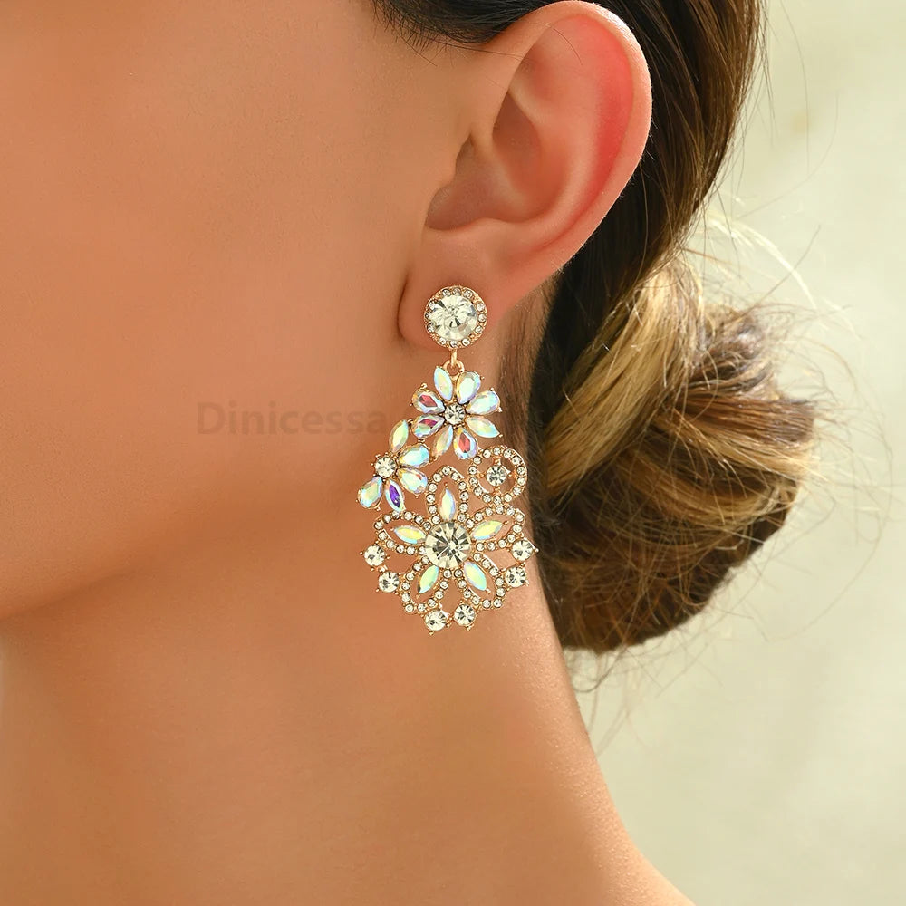 Luxury Design Elegant Charming Dangle Earrings