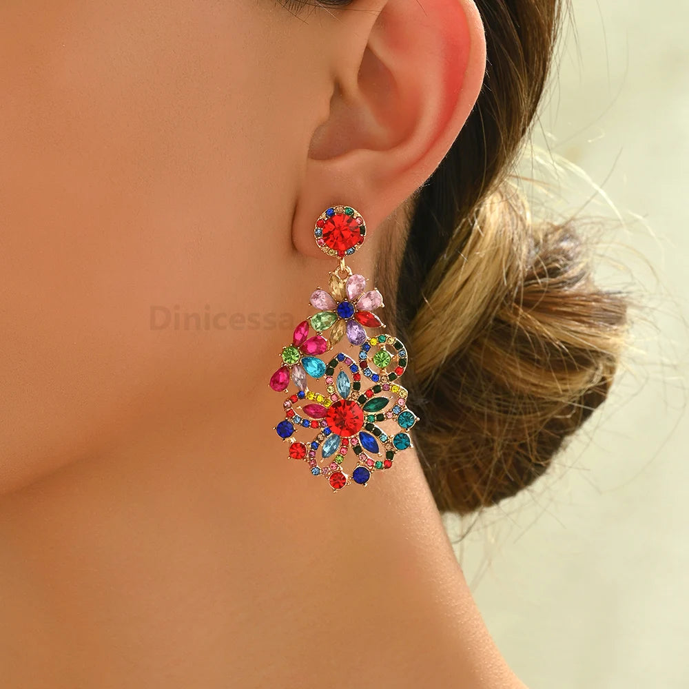 Luxury Design Elegant Charming Dangle Earrings