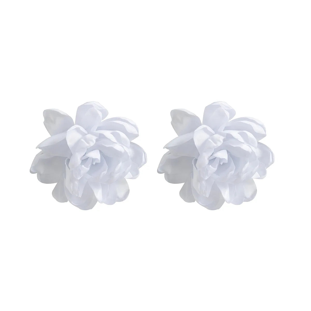 Glamour flower earrings
