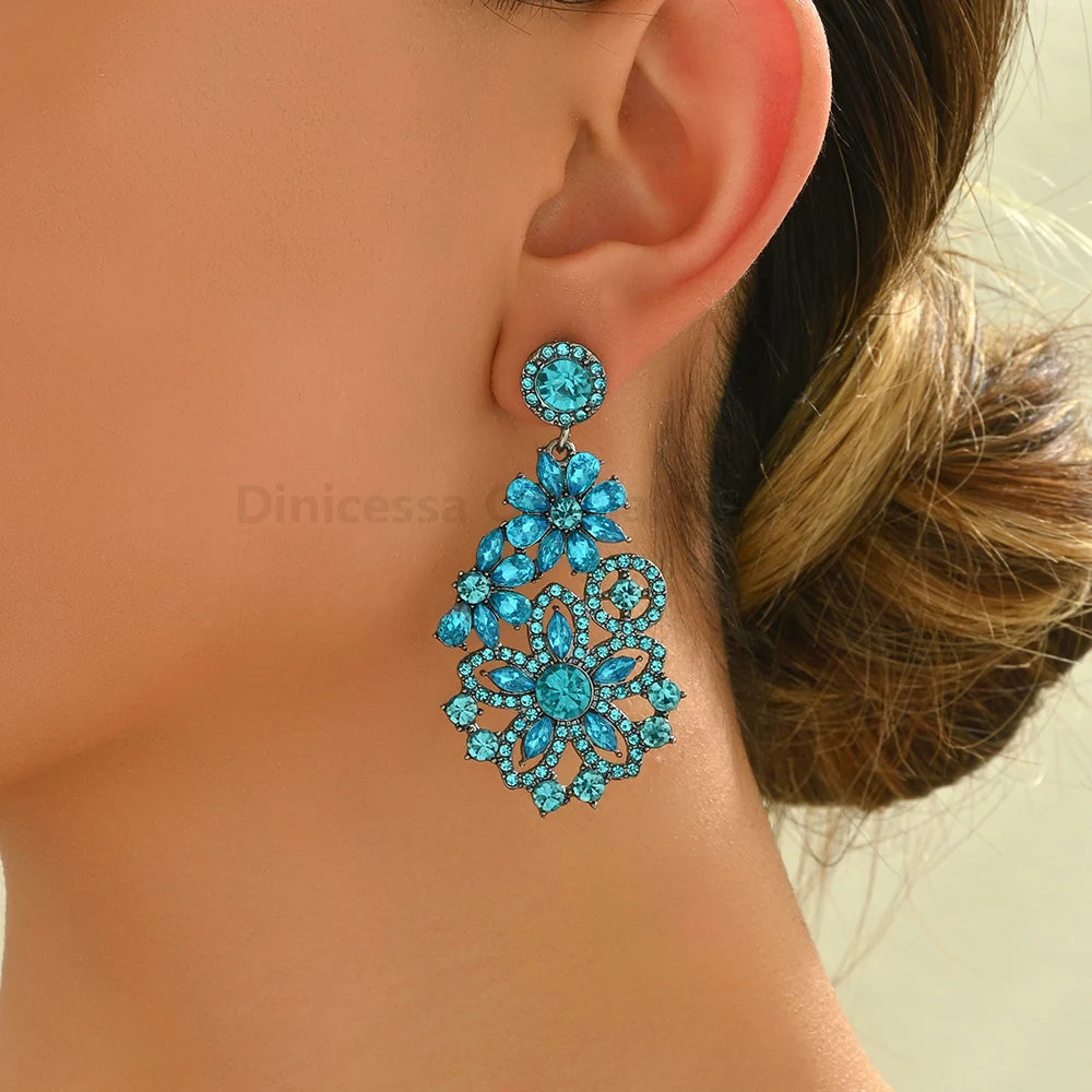 Luxury Design Elegant Charming Dangle Earrings