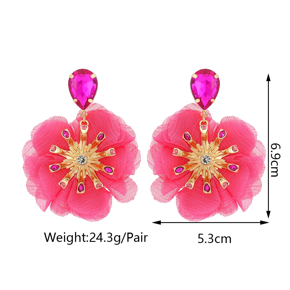 Flower Goddess sunshine Earrings