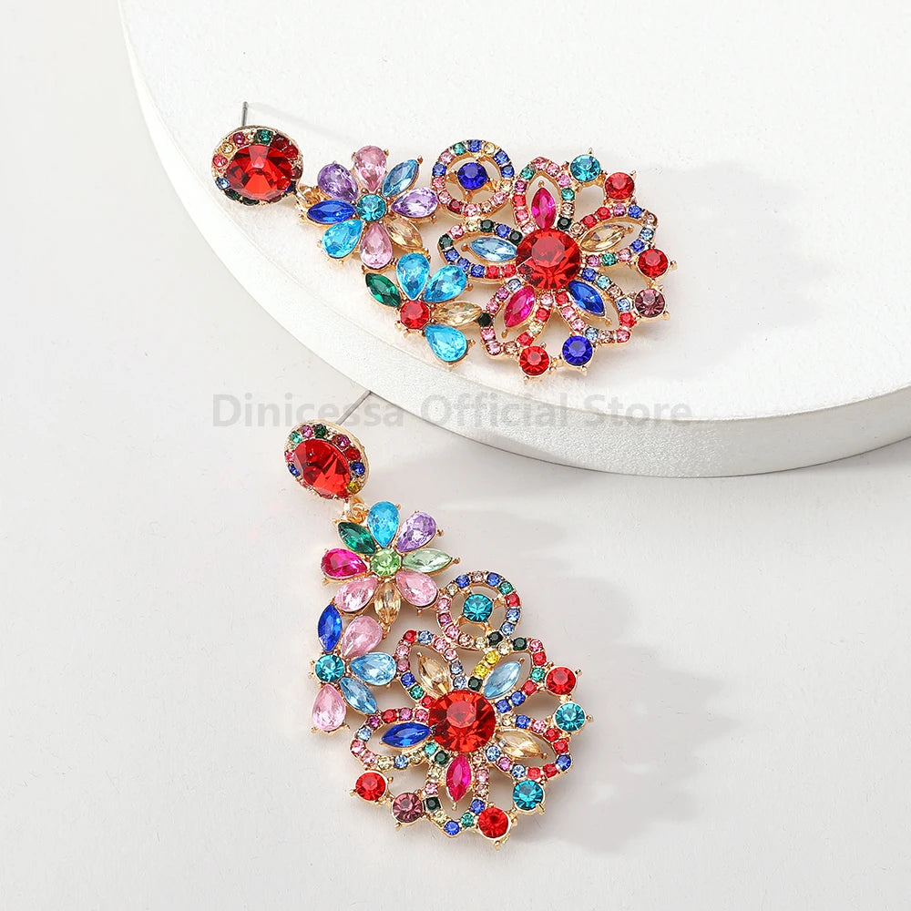 Luxury Design Elegant Charming Dangle Earrings