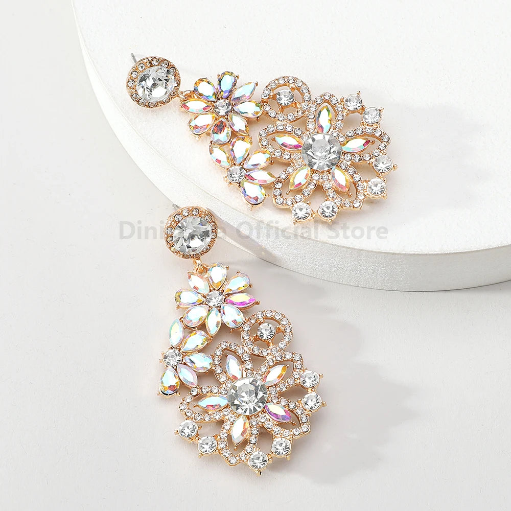 Luxury Design Elegant Charming Dangle Earrings