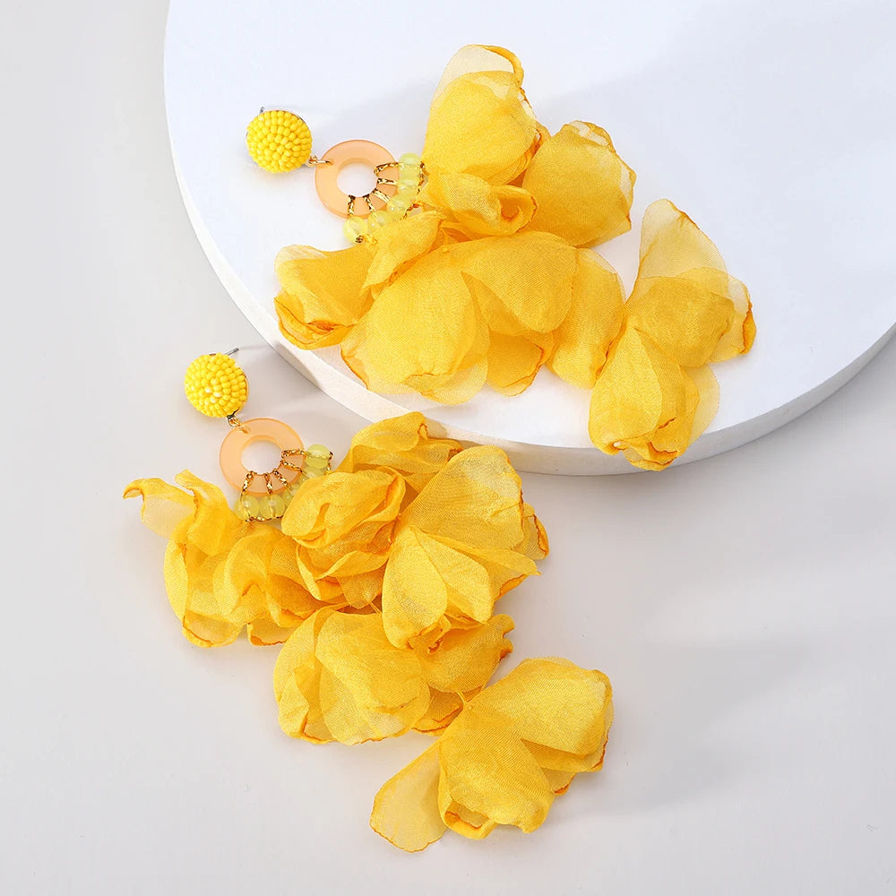 Flower Goddess sunshine Earrings