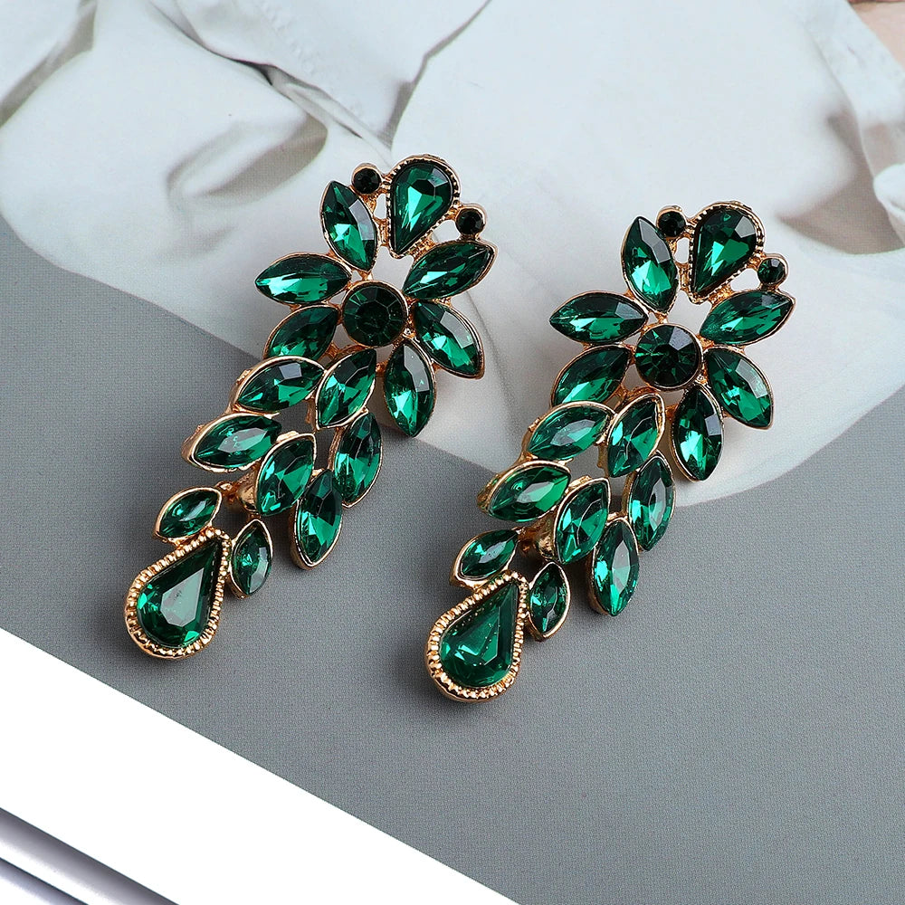 Metal Alloy Hollow Earrings