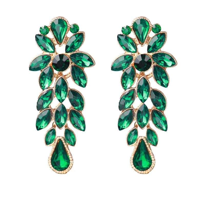 Metal Alloy Hollow Earrings