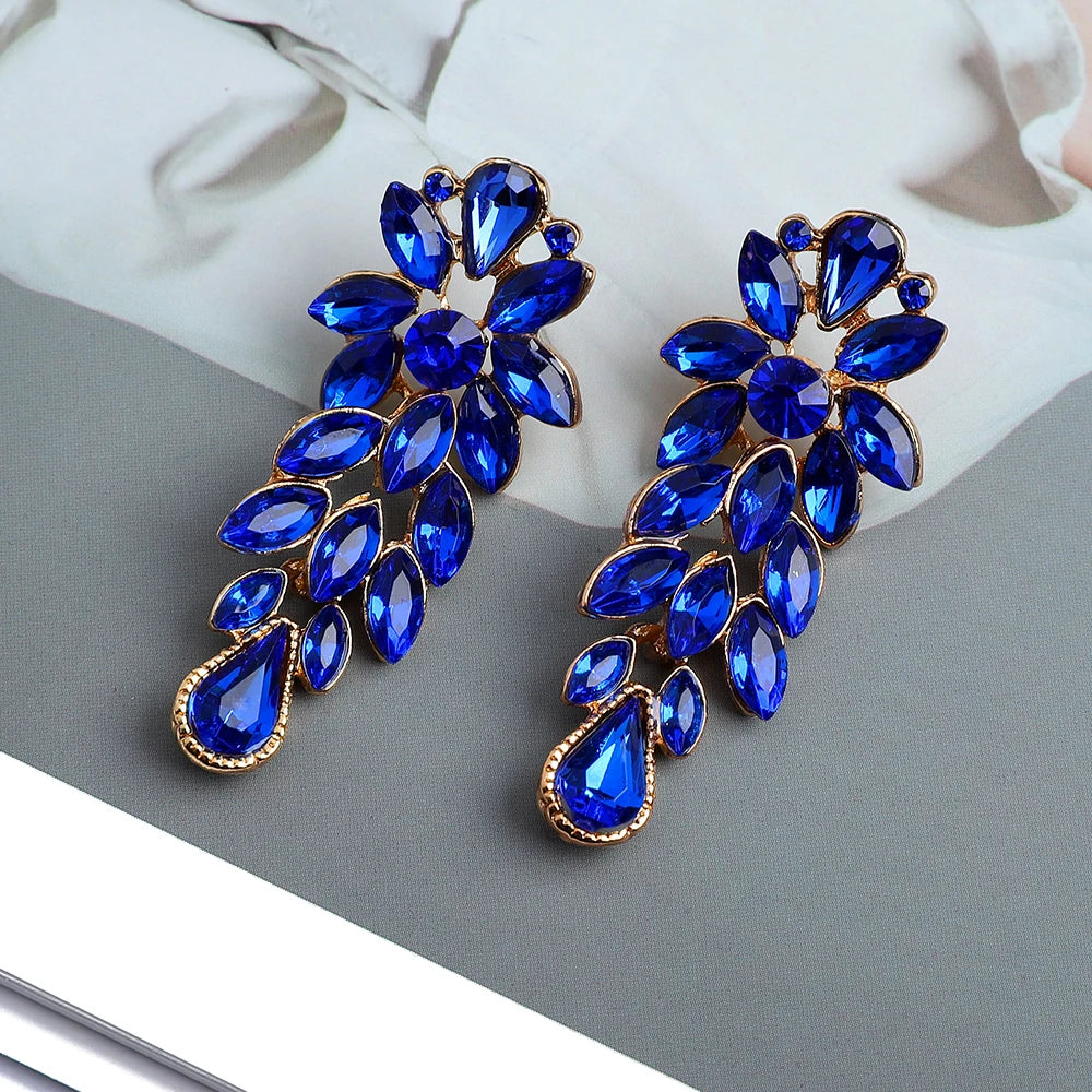 Metal Alloy Hollow Earrings