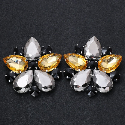 Fanci Flower Clip on Earrings - Fanci Goddess