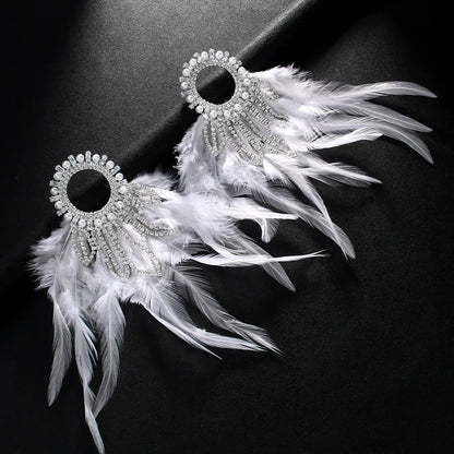 White Goddess Earrings - Fanci Goddess