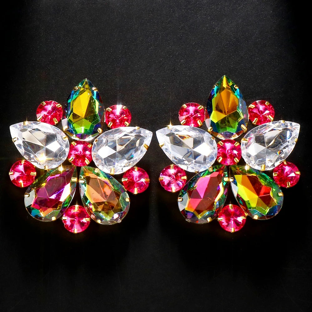 Fanci Flower Clip on Earrings - Fanci Goddess