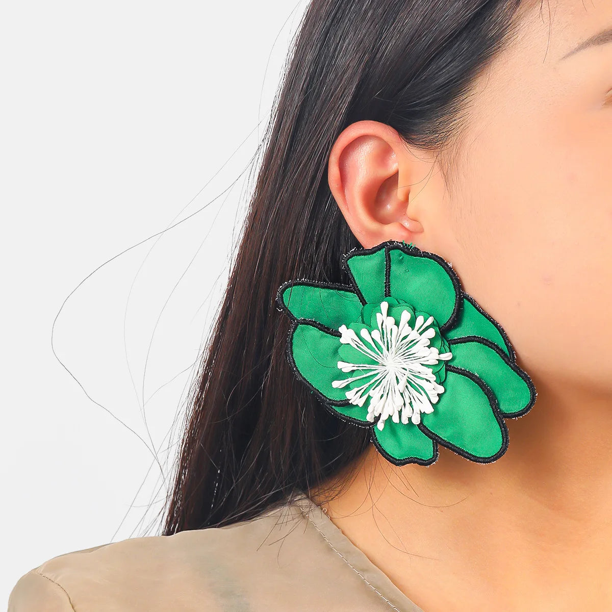Luxurious Floral Earrings - Fanci Goddess