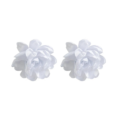 Glamour flower earrings - Fanci Goddess