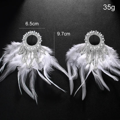 White Goddess Earrings - Fanci Goddess