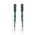 Crystal Acrylic Long Tassel Drop Earrings - Fanci Goddess