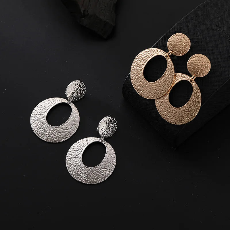 Clip on Hoop Metal  No Piercing Earrings - Fanci Goddess