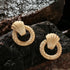 Round shell Clip on Earrings - Fanci Goddess