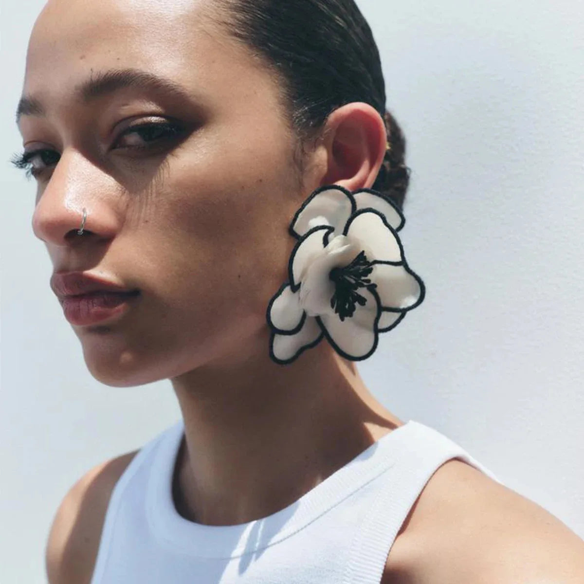 Luxurious Floral Earrings - Fanci Goddess