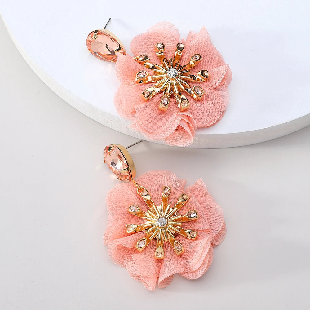 Flower Goddess sunshine Earrings - Fanci Goddess