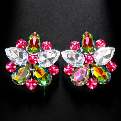Fanci Flower Clip on Earrings - Fanci Goddess