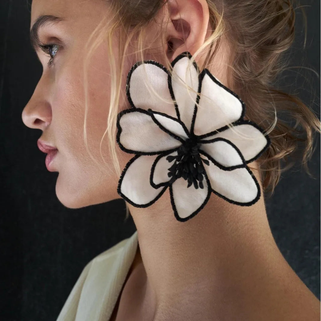 Luxurious Floral Earrings - Fanci Goddess