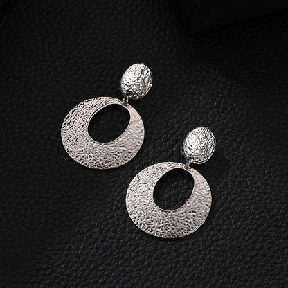 Clip on Hoop Metal  No Piercing Earrings - Fanci Goddess