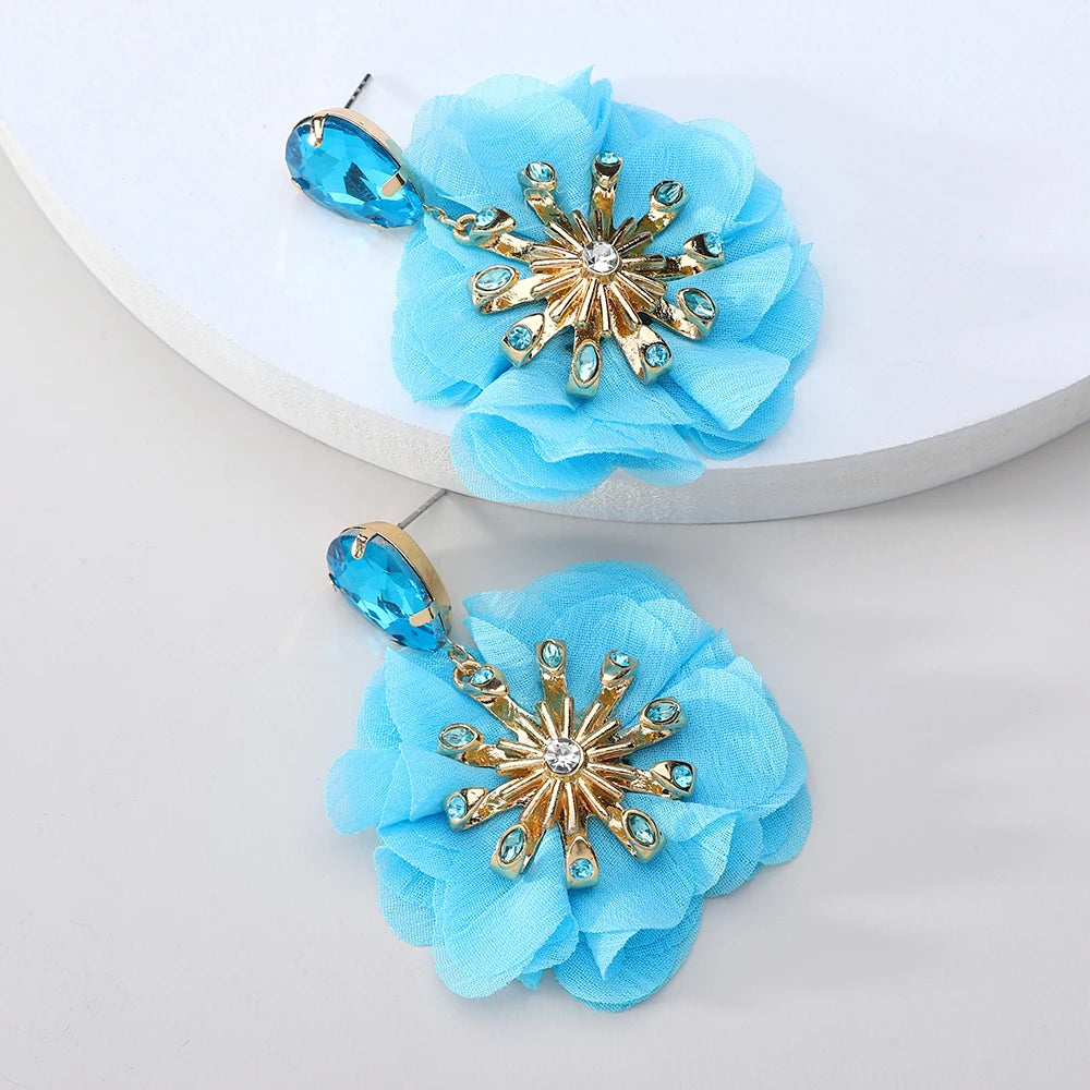 Flower Goddess sunshine Earrings