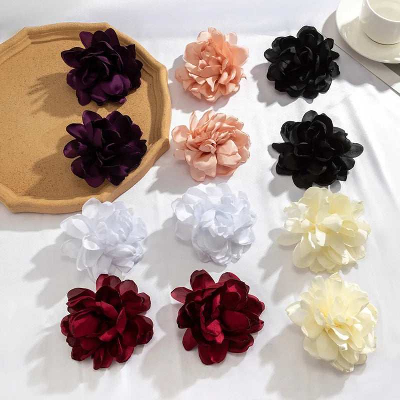 Glamour flower earrings